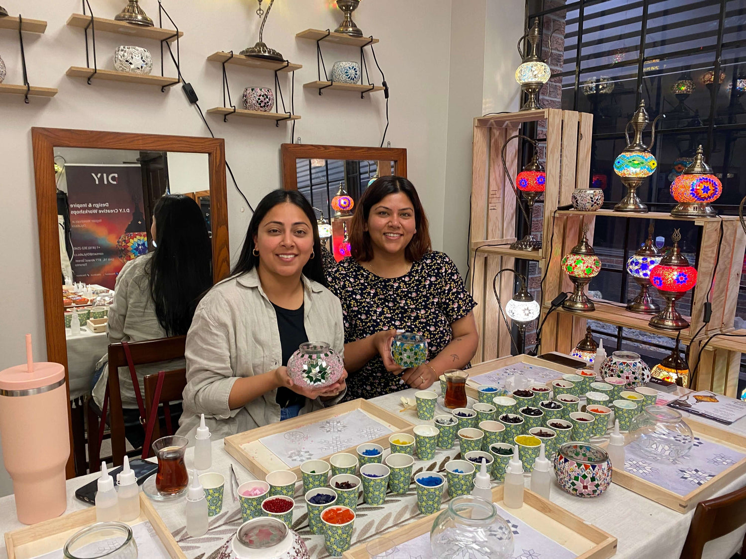 Mosaic Turkish Lamp Workshops: Creative Fun for All Ages