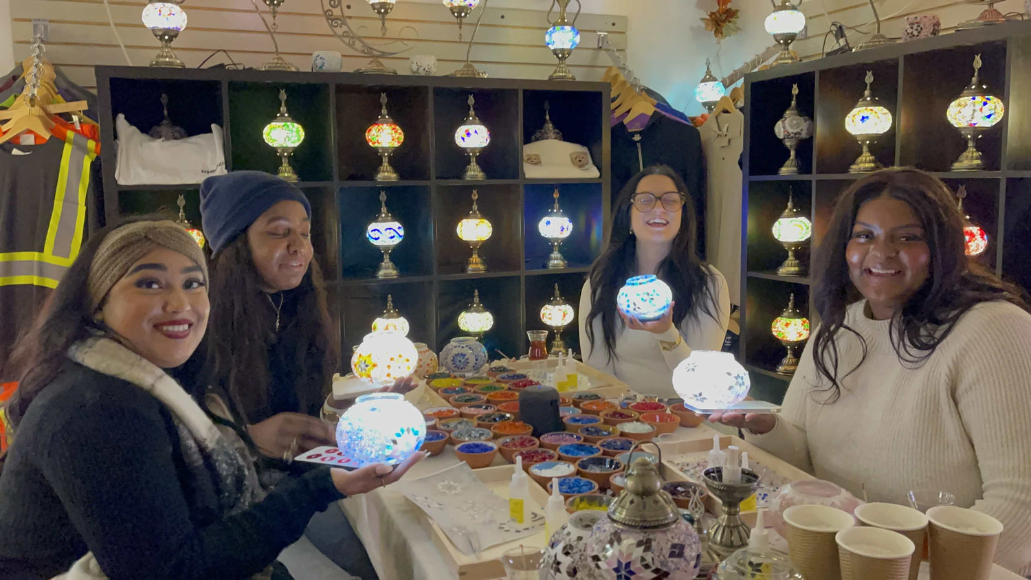 The Peace and Decor of Mosaic Lampmaking