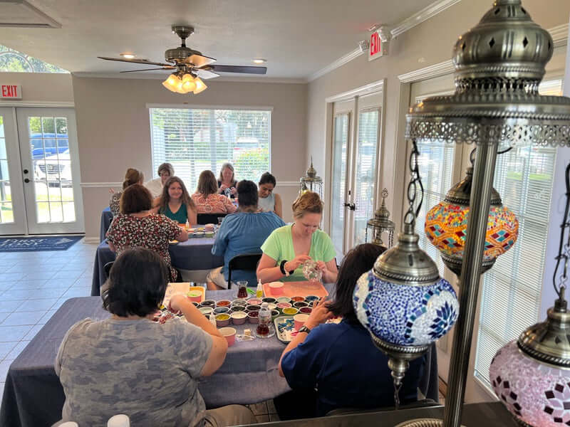 Unique Group Activity in Toronto: Turkish Mosaic Lamp Workshop