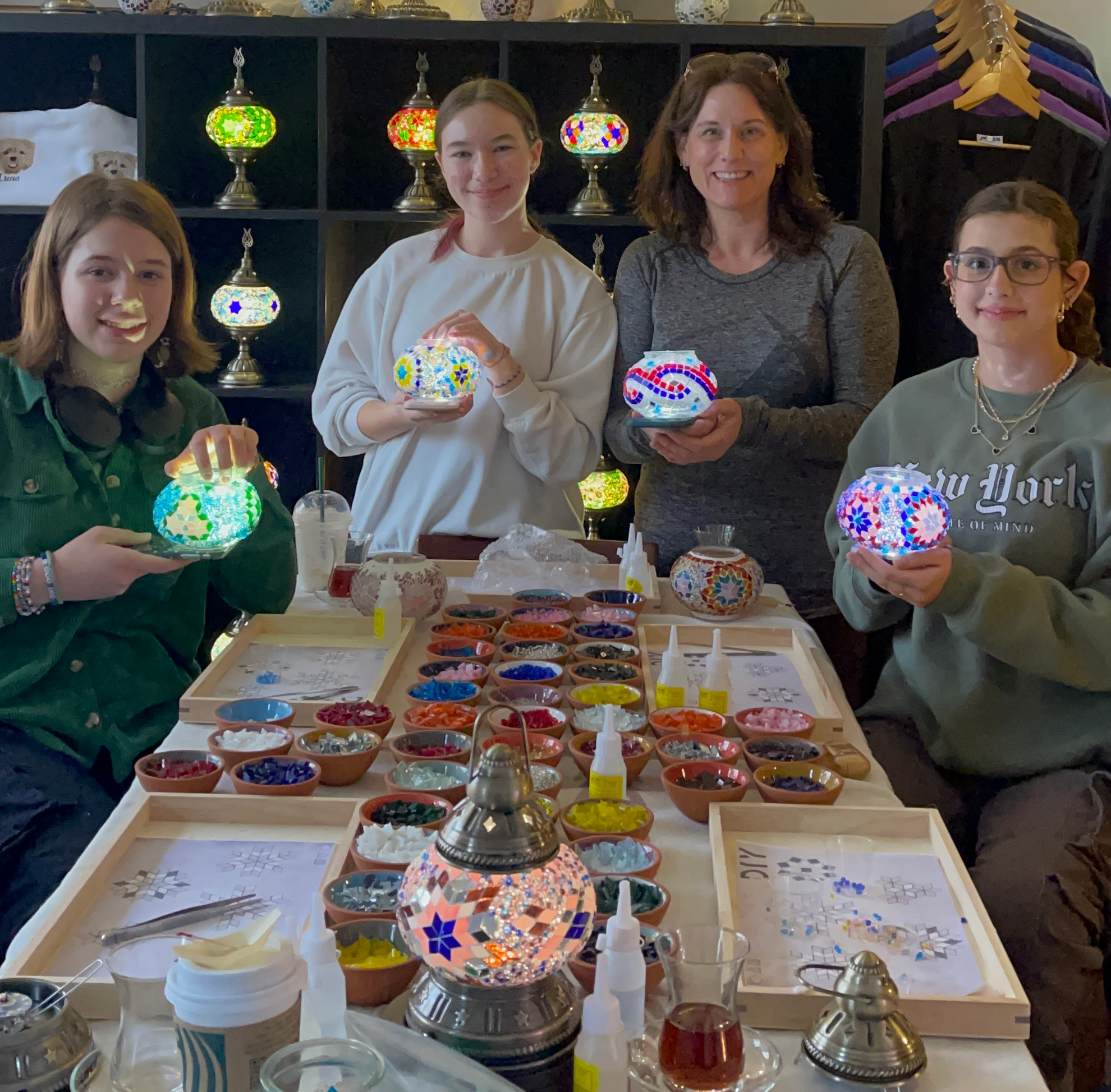 Diylabs Discover The Art Of Mosaic At Our Exclusive Workshop! Turkish Mosaic Lamp Toronto