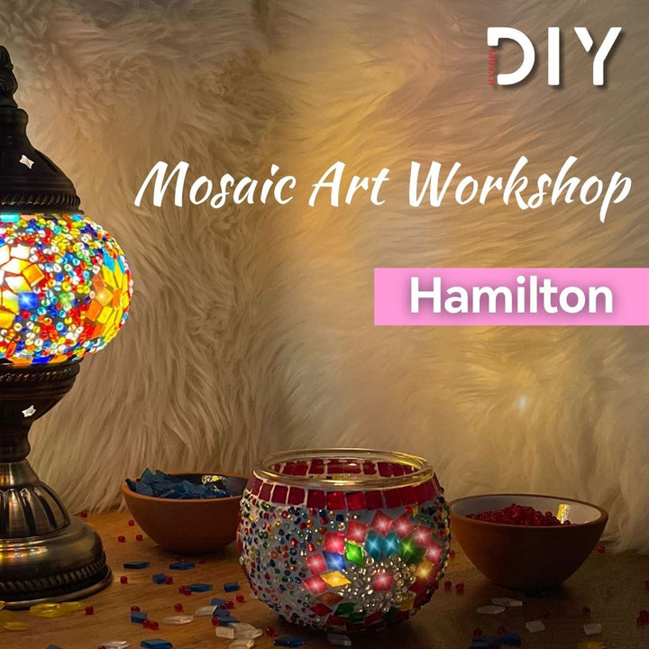Hamilton Mosaic Lamp  Making Workshop