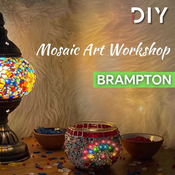 Brampton Mosaic Lamp  Making Workshop